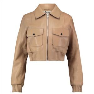 Acne Studios Ferdie Leather Jacket